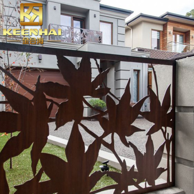 Custom Made Fence Screen Outdoor Partition With Delicate Design