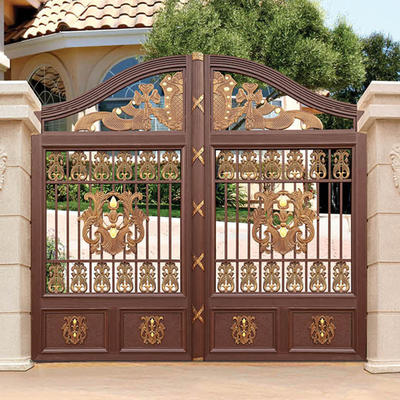 Villa Garden Gate Customized Courtyard Aluminum Gate