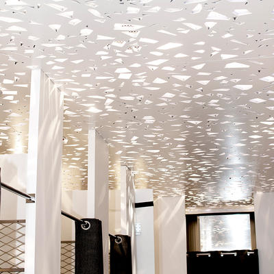 Laser Cutting Metal Ceiling Decoration Perforated ceiling