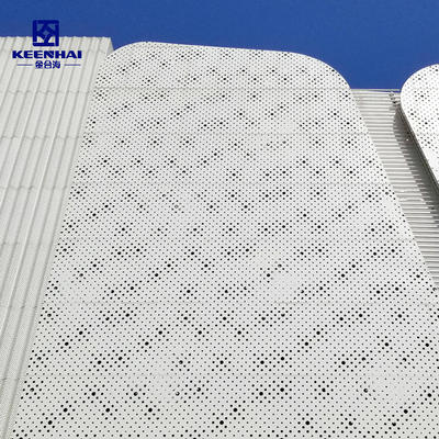 Perforated Facade Wall Cladding Panel Design