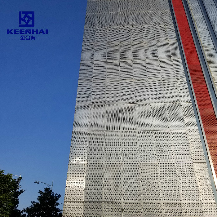 Aluminum Composite Panels Section Metal Facade Panels Wall Cladding