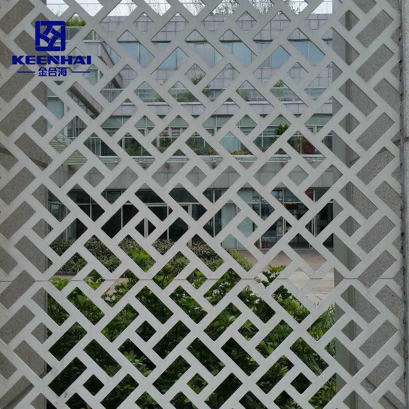Customized Decorative Cladding Aluminium Perforated Facade Metal Wall Panel