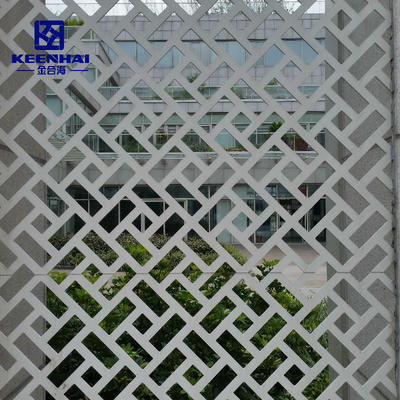 Customized Decorative Cladding Aluminium Perforated Facade Metal Wall Panel