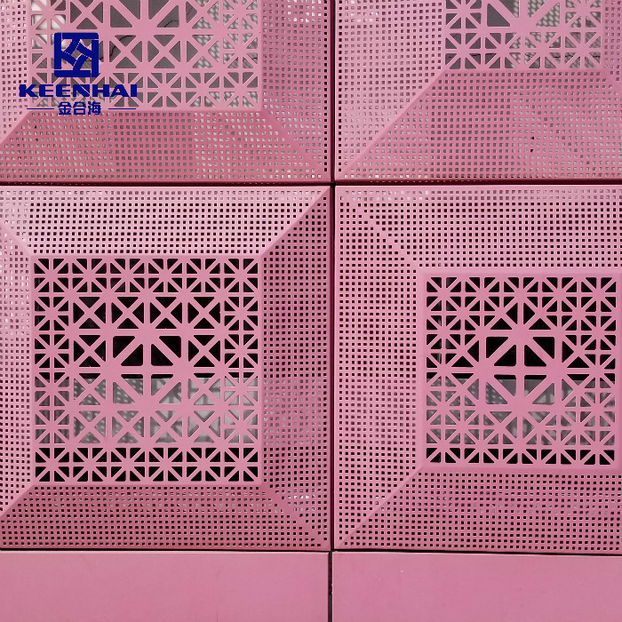 Modern Wall Architectural Perforated Aluminum Facade Cladding Panels
