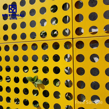 Aluminum Perforated Wall Cladding Panel Aluminum Facade Manufacturer