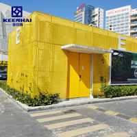 Fashion Exterior Building Facade Perforated Aluminum Out Wall Panel Curtain Wall