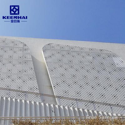 Outdoor Metal Perforated Sheet Perforated Cladding Panel