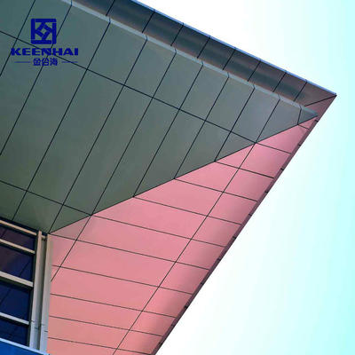 Aluminum Solid Cladding Facade Panel For Building Decoration